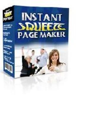 Product picture Instant Squeeze Page Maker with MRR